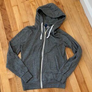 H&M Full Zip-up Grey Sweatshirt- Size Small